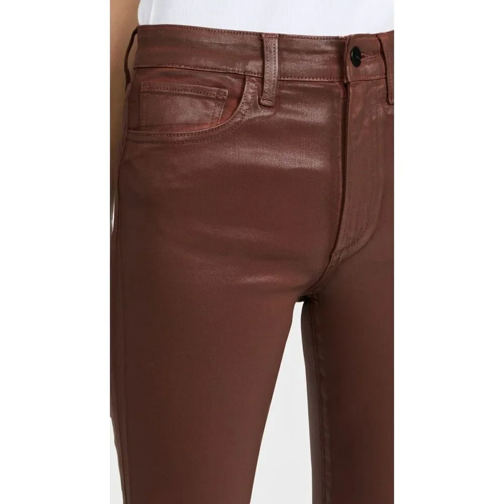 NEW! Joe's Jeans Women's 23 The Callie Coated High Rise Bootcut Jeans NWT $218
